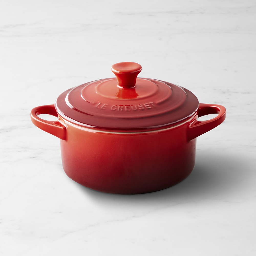 Le Creuset Stoneware Mini Round Cocotte - 14-Oz., Red