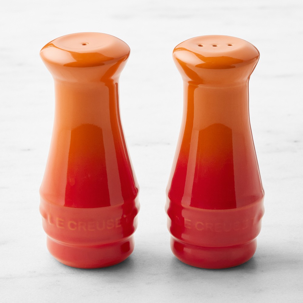 Le Creuset Salt & Pepper Shakers (Flame)