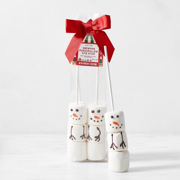 Williams Sonoma Snowman Marshmallow Stir Stick