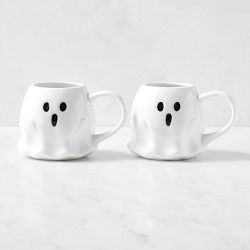 Ghost Figural Mugs, Set of 2