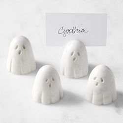 Figural Ghost Name Card Holders, Set of 4
