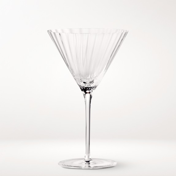 Williams Sonoma Reserve Optic Martini Glasses