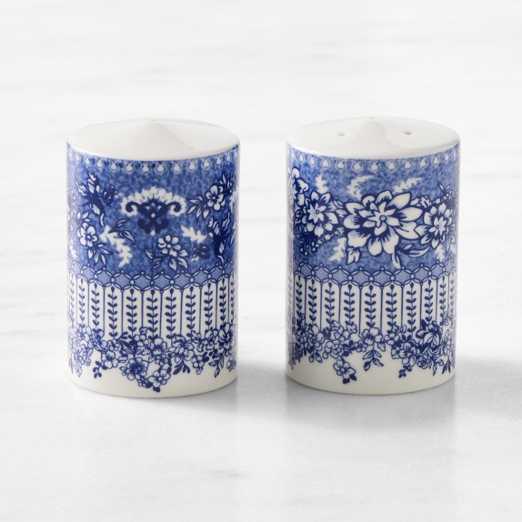 English Floral Salt & Pepper Shakers