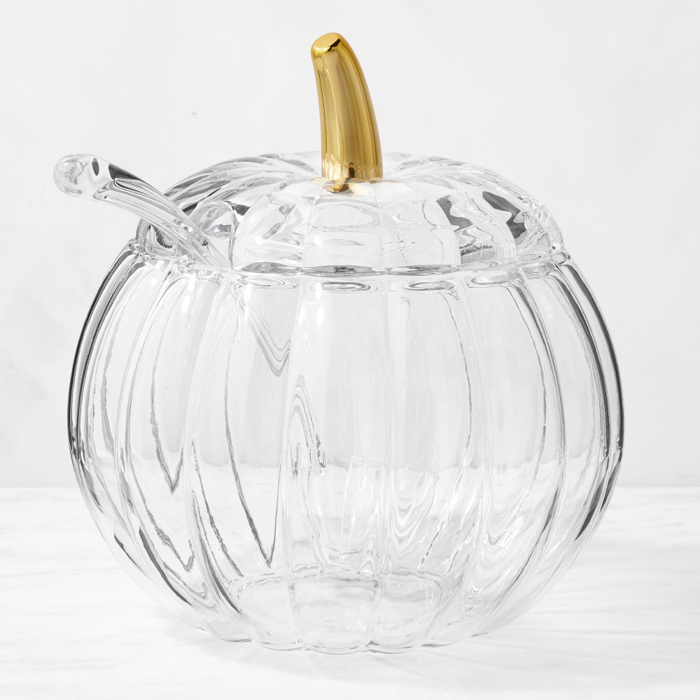 Pumpkin Punch Bowl with Ladle