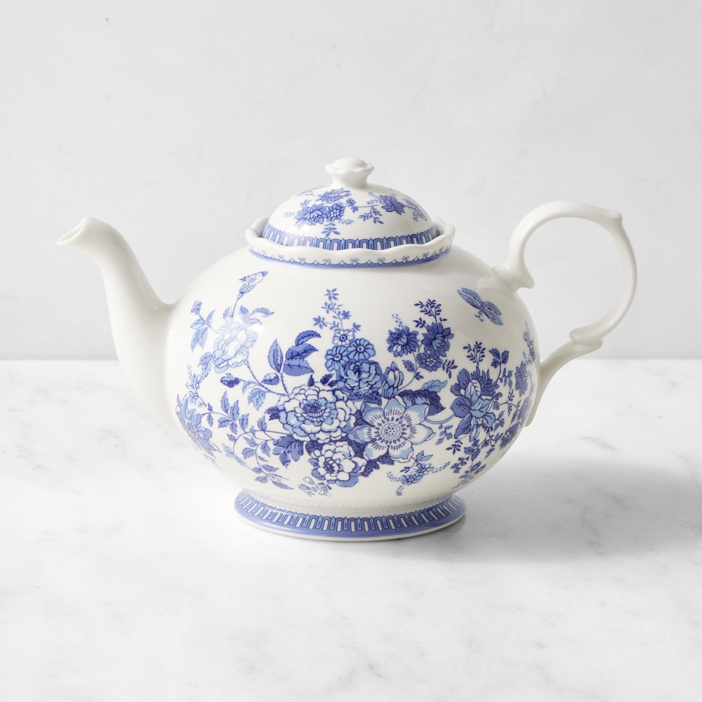 English Floral Teapot