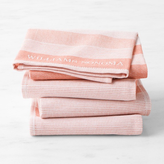 Williams Sonoma Logo Stripe Towels