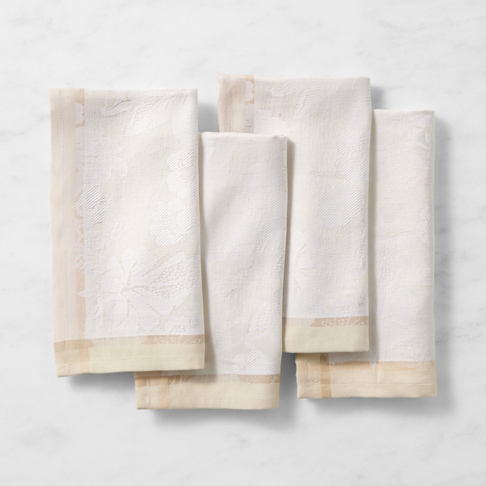 Filomena Jacquard Napkins, Set of 4