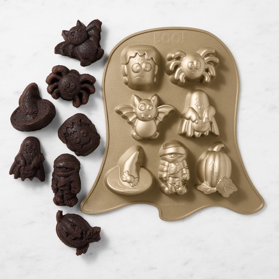 Williams Sonoma Nonstick Cast Aluminum Halloween Cakelet Pan