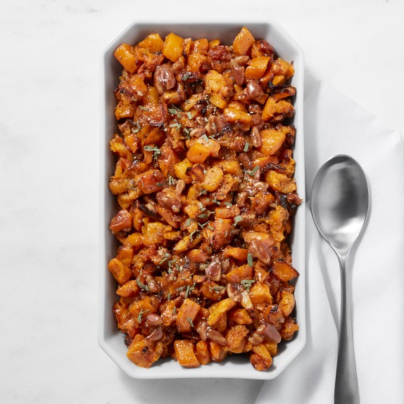 Williams Sonoma Maple Pecan Butternut Squash, Set of 2