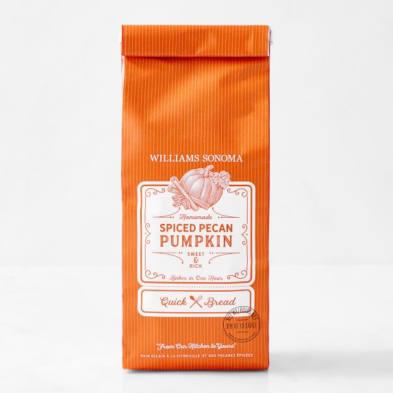 Williams Sonoma Quick Bread Mix, Spiced Pecan Pumpkin