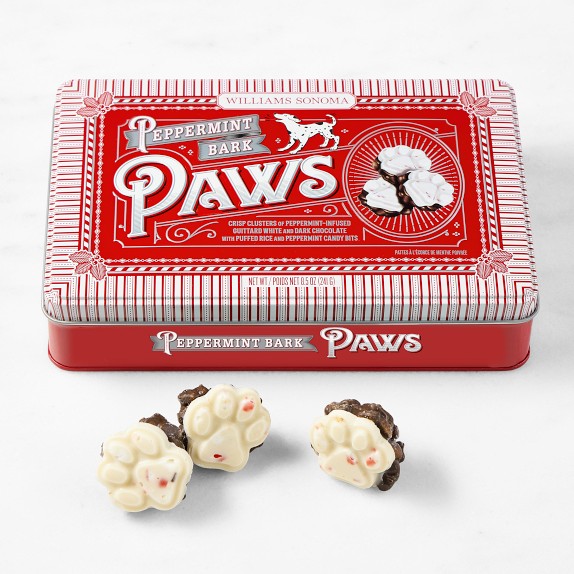 Williams Sonoma Peppermint Bark Paws