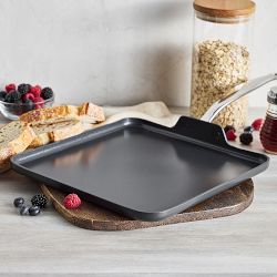 GreenPan&#8482; Premiere Max Hard Anodized Ceramic Nonstick Square Griddle, 11&quot;