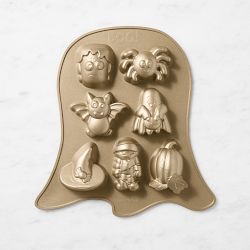 Williams Sonoma Nonstick Cast Aluminim Halloween Cakelet Pan