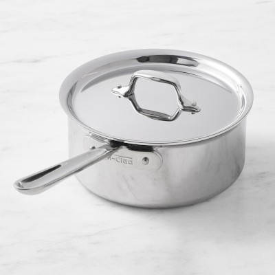 All-Clad D3&#174; Tri-Ply Stainless-Steel Saucepan, 3-Qt.