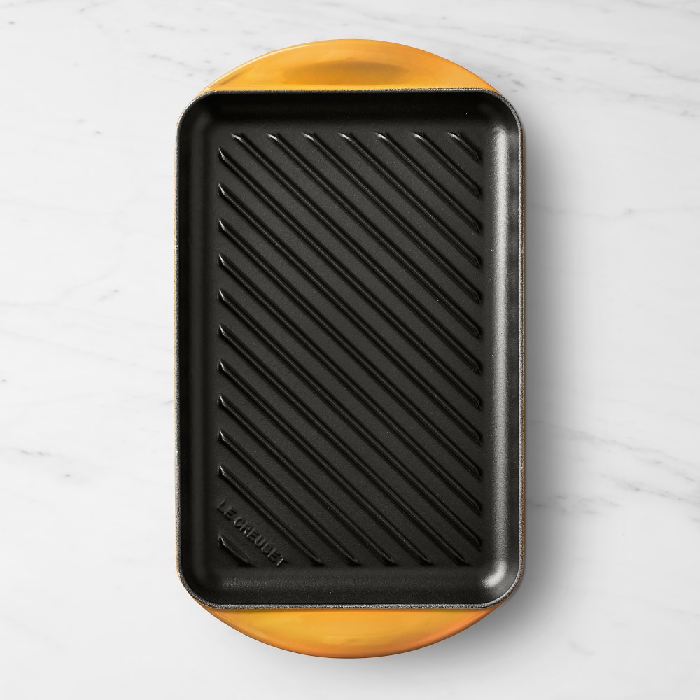 Le Creuset Enameled Cast Iron Skinny Grill - Nectar