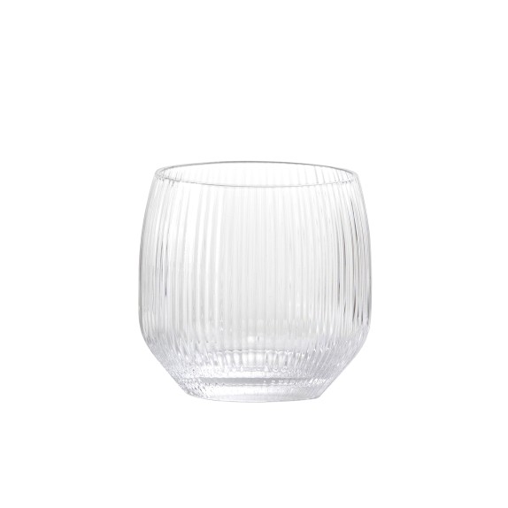 Fortessa Estiva Textured Double Old-Fashioned Glasses, Set of 4