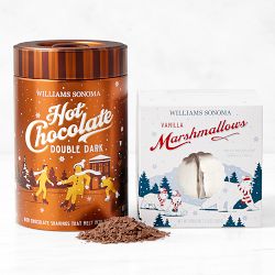 Williams Sonoma Double Dark Hot Chocolate & Vanilla Marshmallows