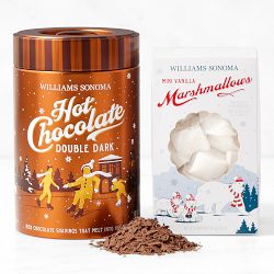 Williams Sonoma Double Dark Hot Chocolate & Mini Marshmallows