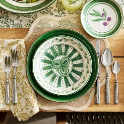 Proven&#231;al Garden Salad Plates, Set of 4