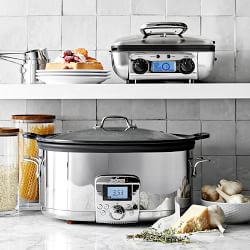 All-Clad 4-Square Digital Gourmet Waffle Maker with Removable Plates