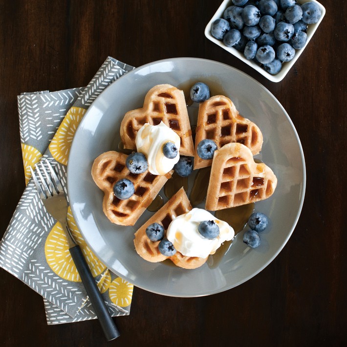 Nordic Ware Nonstick Sweetheart Waffler | Williams Sonoma
