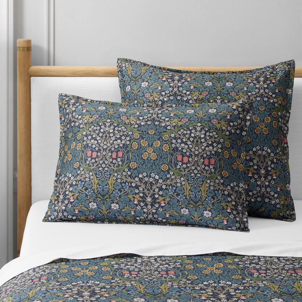 Morris & Co. x Williams Sonoma Home Blackthorn Duvet Cover and Shams