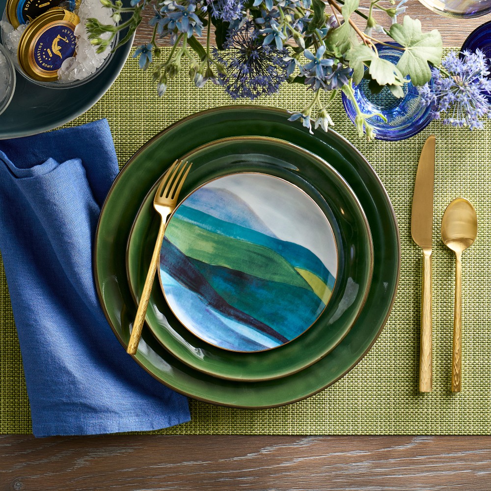 Sheila Bridges x Williams Sonoma Highlands Appetizer Plates, Set of 4