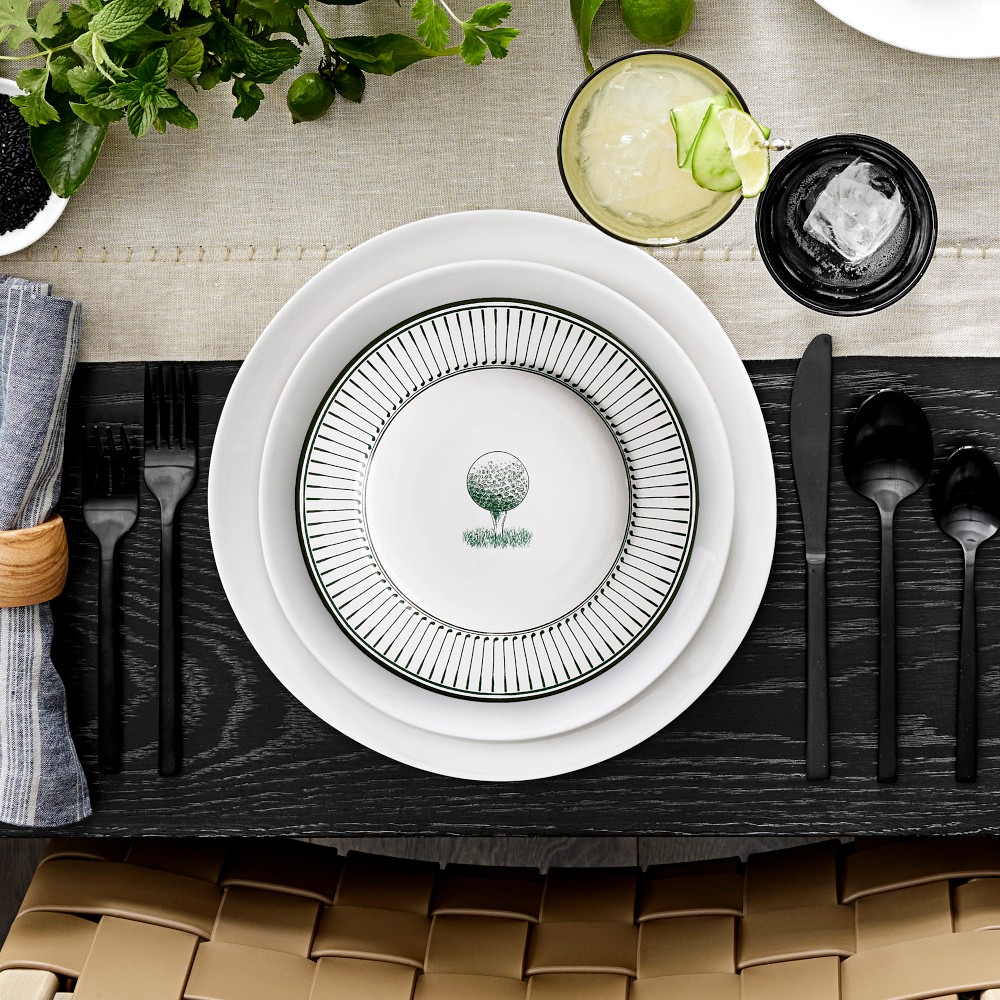 Clubhouse Salad Plates, Sailing, Set of 4