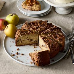 Jane's Sweet Things Apple Pecan Coffee Cake, Serves 12