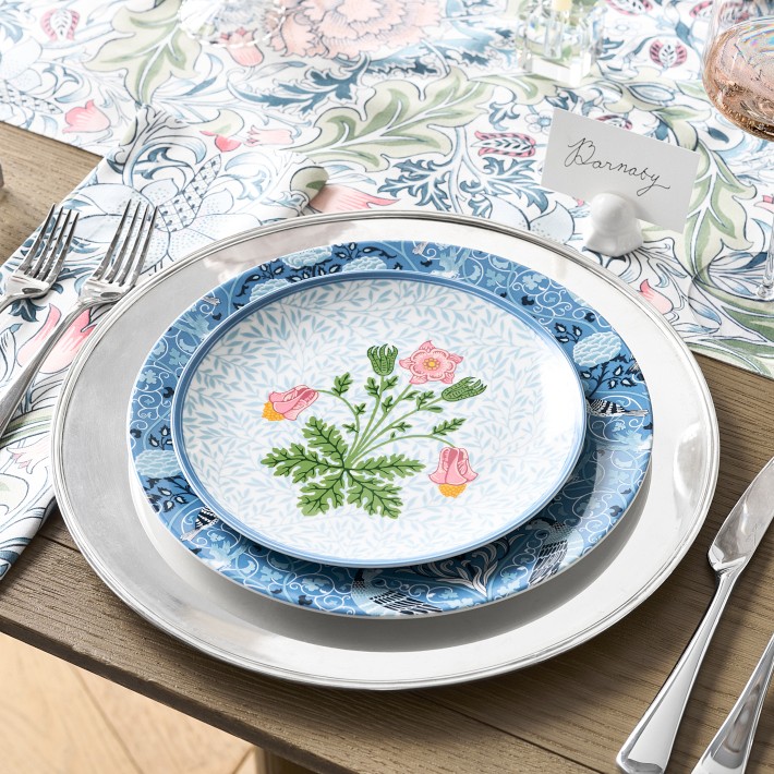 Home Details Silver Charger Plates – Set Of 24, 13 Inch Smooth Design Decorative Serving Plates For Holidays - View #9