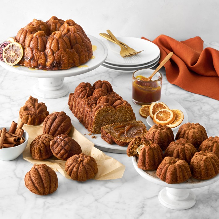 ★専用★ノルディックウェア FALL CAKELET PAN NORDIC Autumn Delights Cakelet Pan | Mini Cake Pans | Fall Bakeware