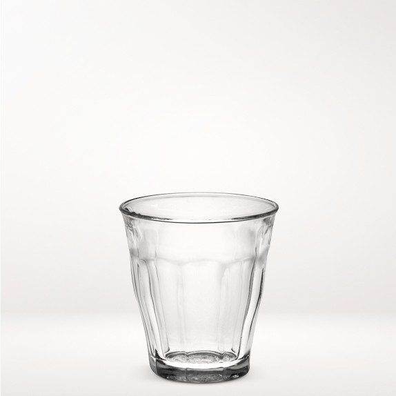 Duralex Picardie Glass Tumblers, 3-oz, Set of 6