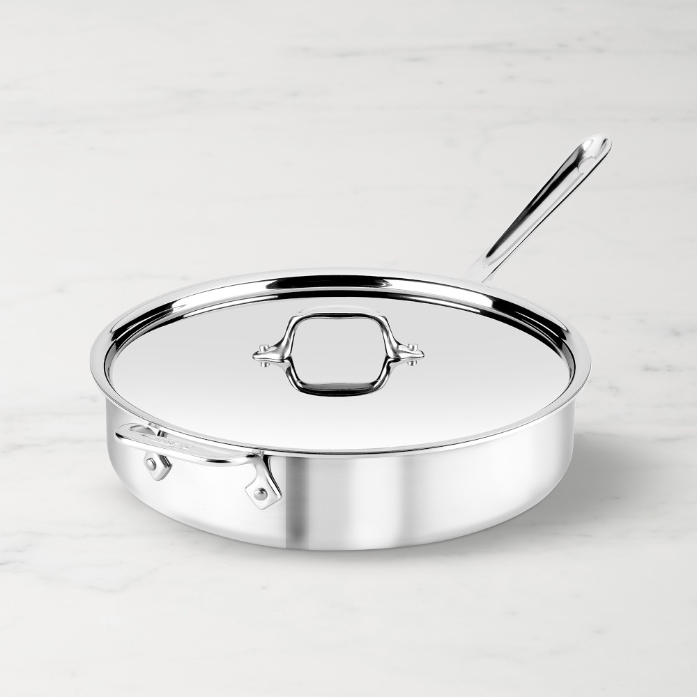 5Qt All-Clad D3® Tri-Ply Stainless-Steel Sauté Pan