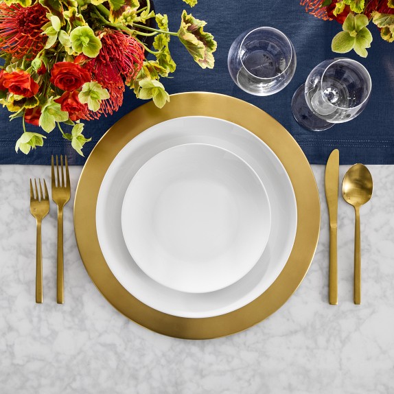 Pillivuyt Coupe Porcelain Salad Plates