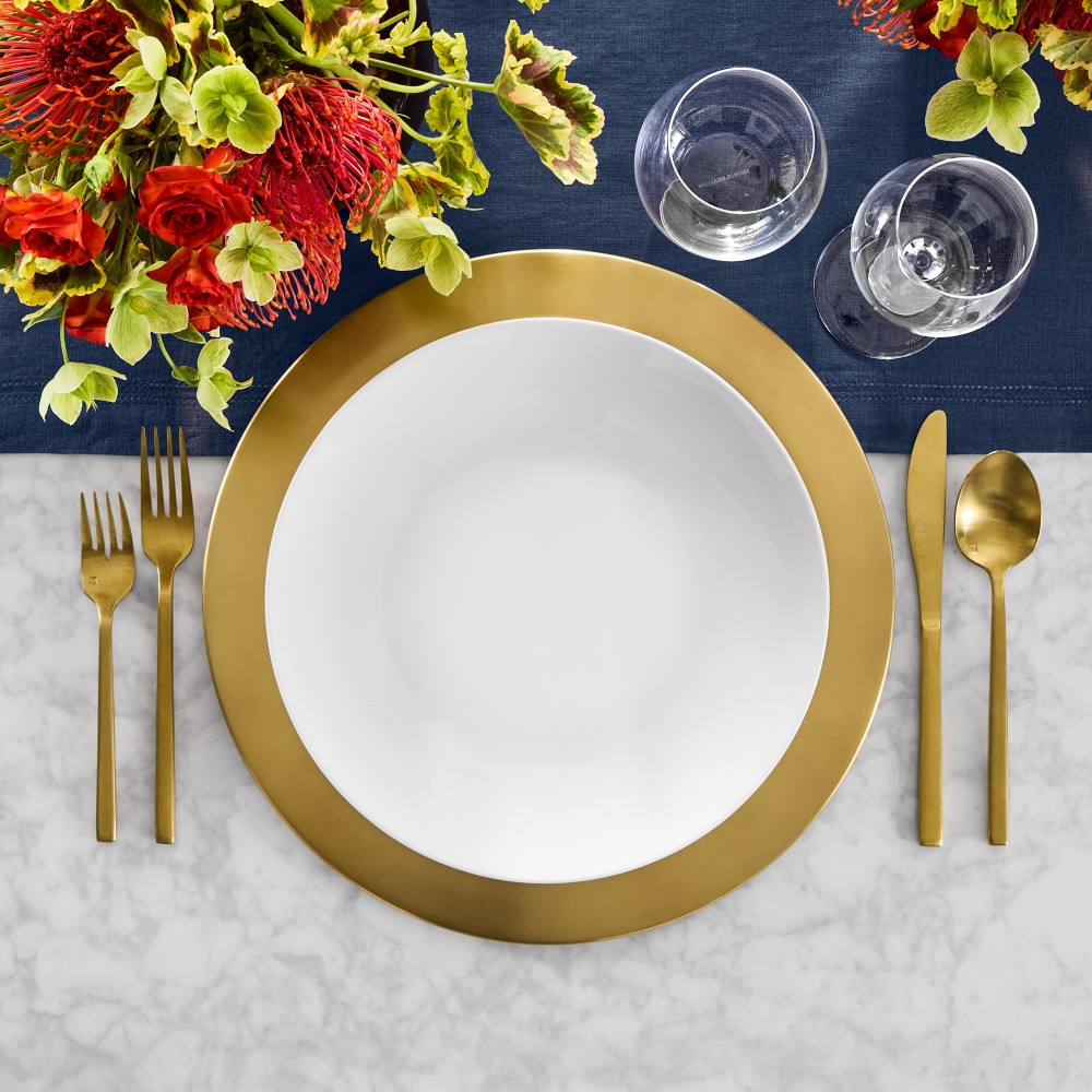 Pillivuyt Coupe Porcelain Dinner Plates