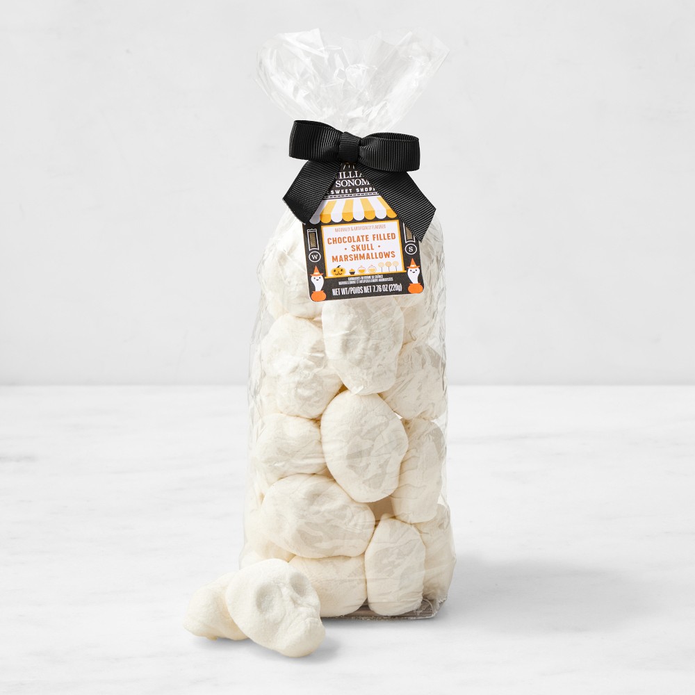 Williams Sonoma Skull Chocolate-Filled Marshmallows