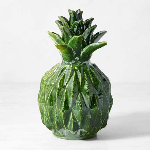 Ceramic Pineapple Sculpture