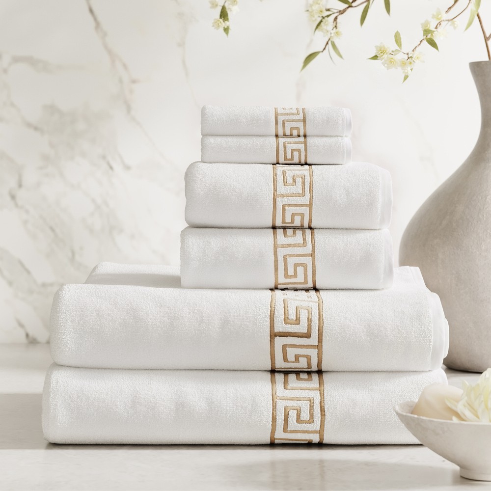 Chambers&#174 Greek Key Towels