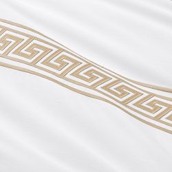 Chambers&#174 Greek Key Duvet Cover And Shams