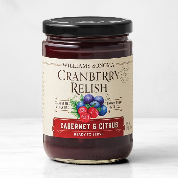 Williams Sonoma Cranberry Relish, Cabernet & Citrus