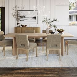 Dietrich Communal Rectangular Dining Table (96&quot;-144&quot;)