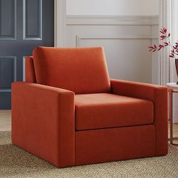 Ghent Square Arm Swivel Armchair