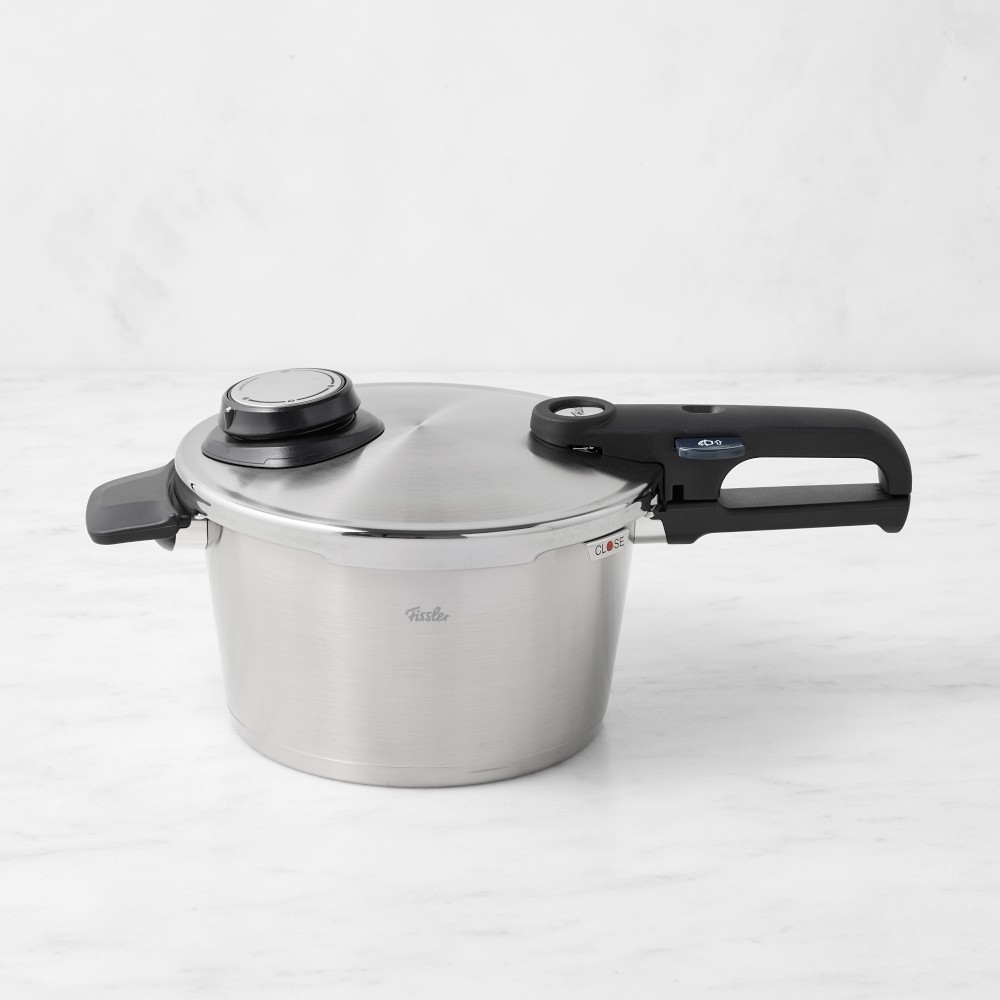 Fissler Vitavit Premium Pressure Cooker with Steamer Insert, 4 1/2-Qt.