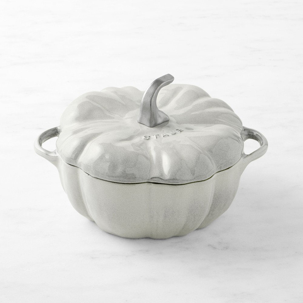Staub Enameled Cast Iron Pumpkin Cocotte, 3.5-Qt