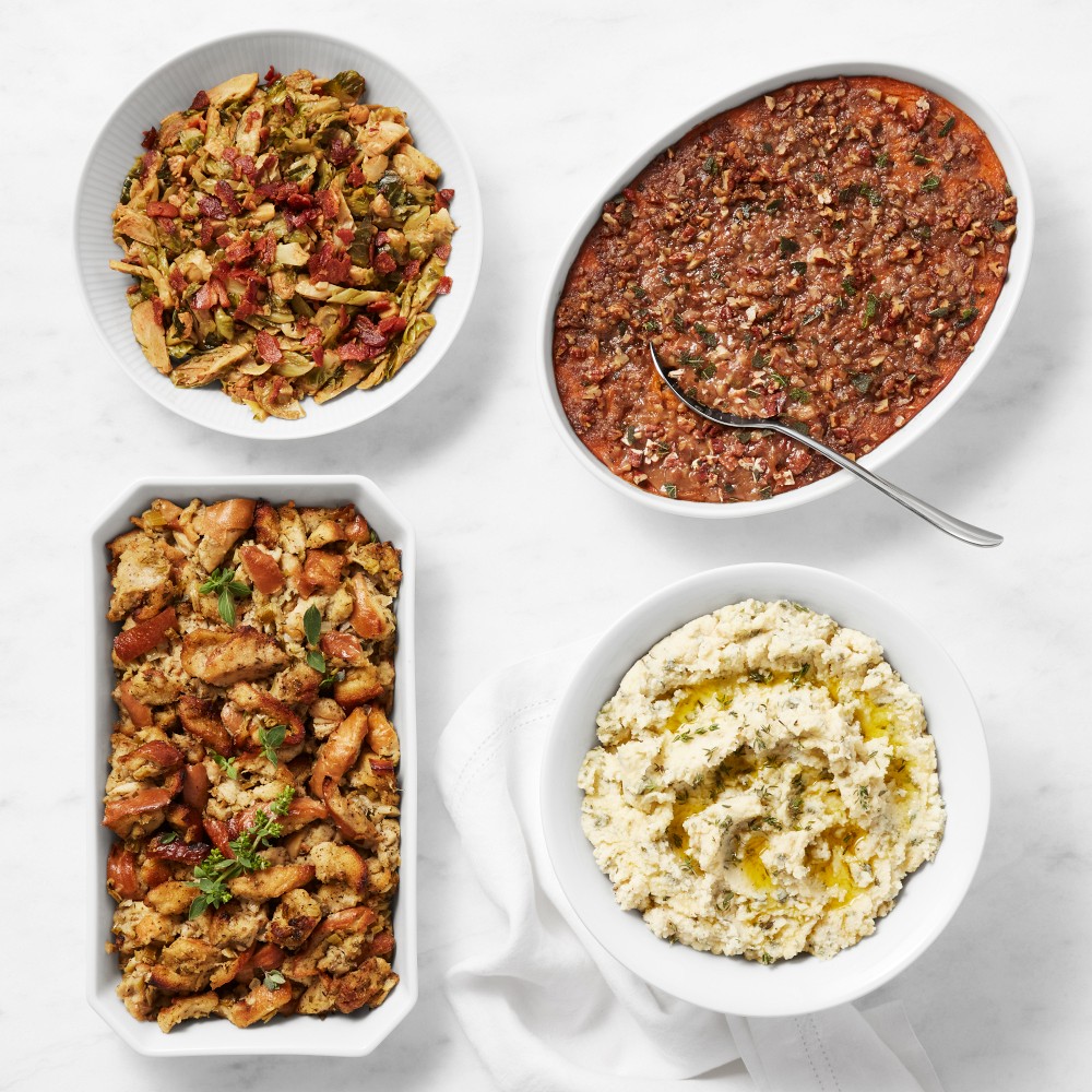 Williams Sonoma Thanksgiving Side Bundle, Set of 4, Immediate Delivery