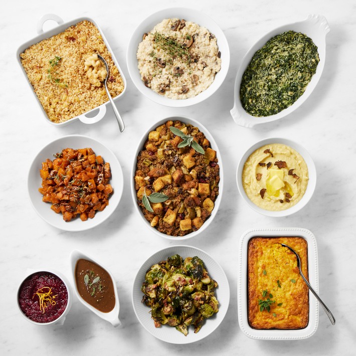 Williams Sonoma Deluxe Thanksgiving Sides Bundle, Set of 10, First Available