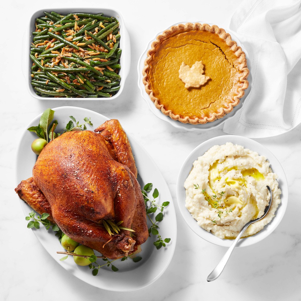 Williams Sonoma Complete Thanksgiving Free-Range Turkey Dinner, Serve 8, Immediate Delivery