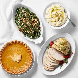 Complete Thanksgiving Herb Roasted Turkey Breast Dinner, Serves 4, First Available