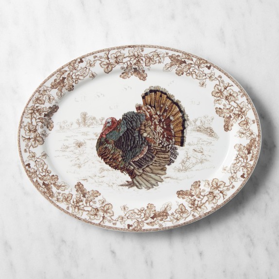 Plymouth Turkey Oval Platter