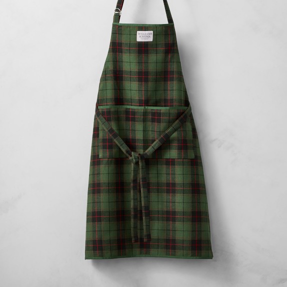 3/31まで　R&D.M.Co-TARTAN CHECK APRON　リネン 3/31まで R&D.M.Co-TARTAN CHECK APRON リネン 3/31まで R&D.M.Co